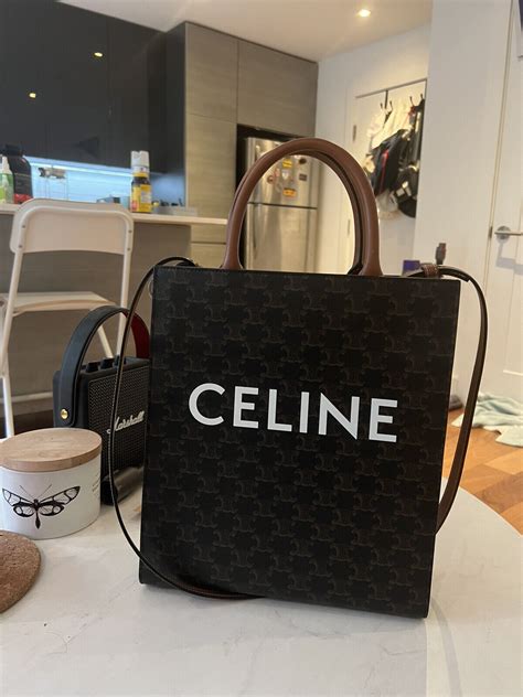 celine plastic bag ebay|celine cabas tote.